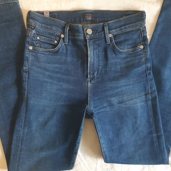 Citizens of Humanity Rocket High-Rise Skinny Jeans in Glory - Picture 2 of 10